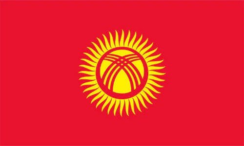Kyrgyzstan flag
