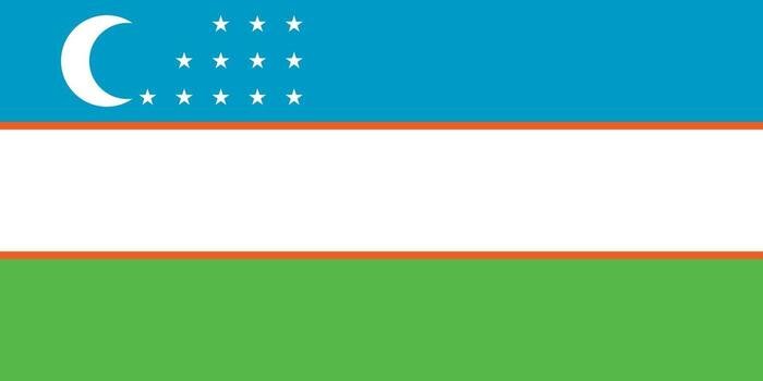 Uzbekistan flag