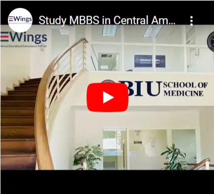 EWings Bridgetown International University Central America MBBS Admissions Abroad YouTube